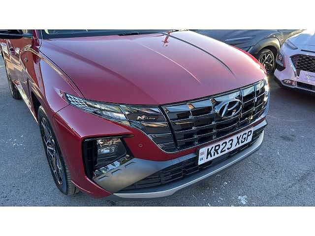 Hyundai TUCSON 1.6 TGDi Plug-in Hybrid N Line S 5dr 4WD Auto RED