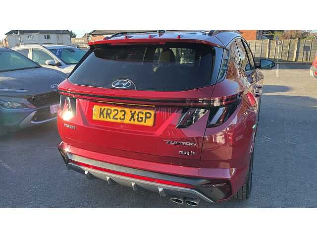Hyundai TUCSON 1.6 TGDi Plug-in Hybrid N Line S 5dr 4WD Auto RED