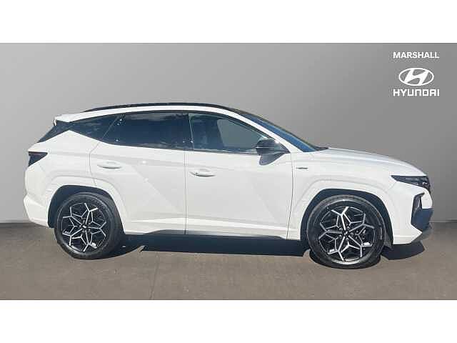 Hyundai TUCSON 1.6 TGDi Hybrid 230 N Line S 5dr 2WD Auto Atlas White