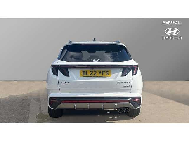 Hyundai TUCSON 1.6 TGDi Hybrid 230 N Line S 5dr 2WD Auto Atlas White