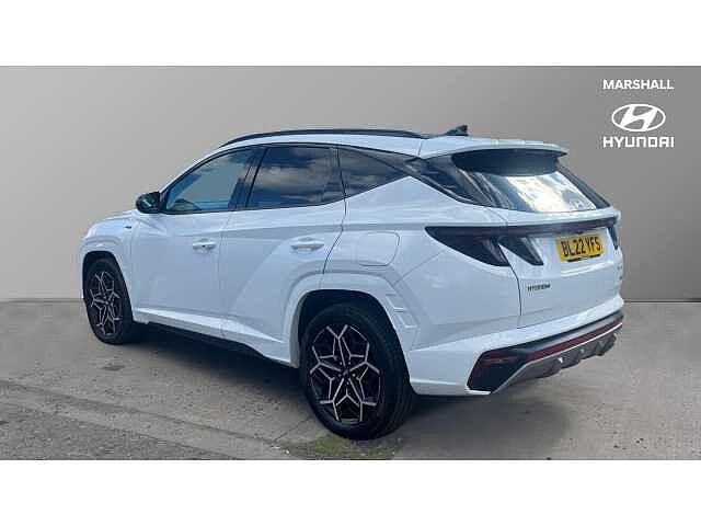 Hyundai TUCSON 1.6 TGDi Hybrid 230 N Line S 5dr 2WD Auto Atlas White