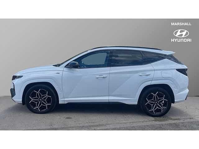 Hyundai TUCSON 1.6 TGDi Hybrid 230 N Line S 5dr 2WD Auto Atlas White