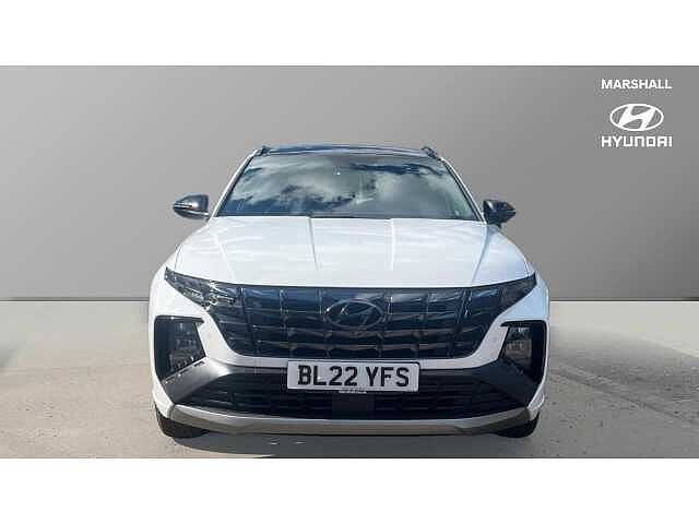Hyundai TUCSON 1.6 TGDi Hybrid 230 N Line S 5dr 2WD Auto Atlas White
