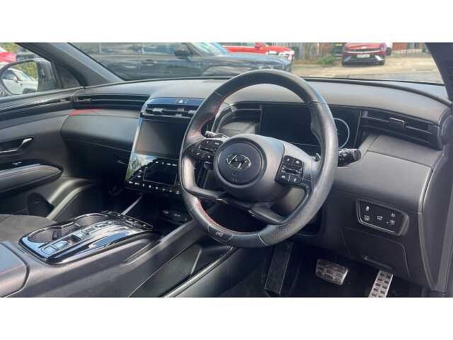 Hyundai TUCSON 1.6 TGDi Hybrid 230 N Line S 5dr 2WD Auto Atlas White