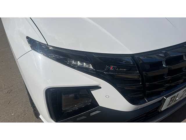 Hyundai TUCSON 1.6 TGDi Hybrid 230 N Line S 5dr 2WD Auto Atlas White