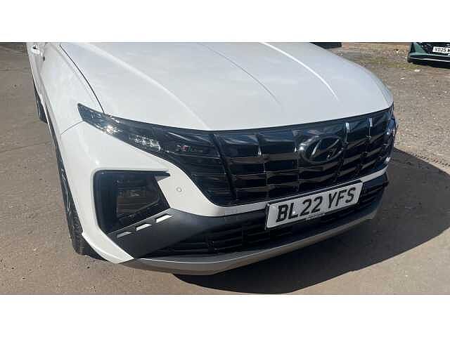 Hyundai TUCSON 1.6 TGDi Hybrid 230 N Line S 5dr 2WD Auto Atlas White