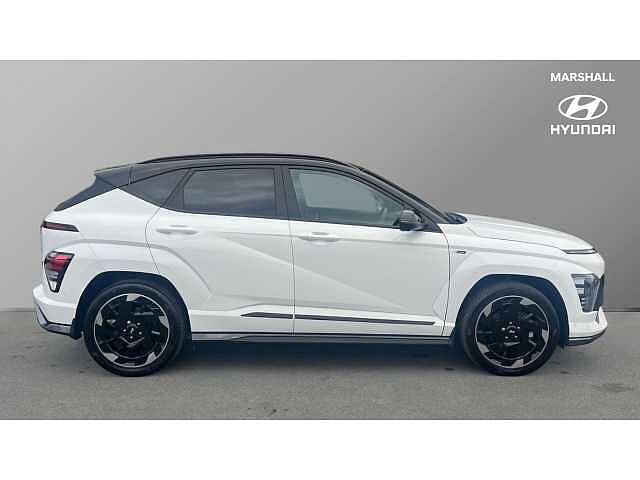 Hyundai KONA KONA 160kW N Line S 65kWh 5dr Auto [Lux Pack] Serenity White