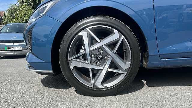 Hyundai I20 i20 5Dr HAT 1.0 T-gdi 90ps Tech Line Vibrant Blue