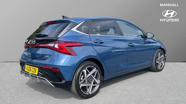 Hyundai I20 i20 5Dr HAT 1.0 T-gdi 90ps Tech Line Vibrant Blue