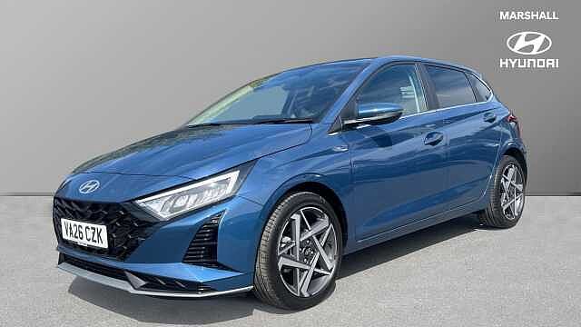 Hyundai I20 i20 5Dr HAT 1.0 T-gdi 90ps Tech Line Vibrant Blue