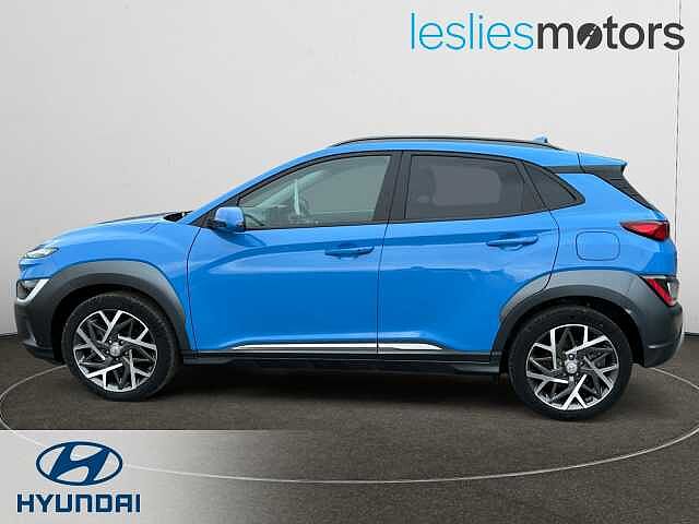 Hyundai KONA 1.6 GDi Hybrid Premium 5dr DCT lagoon blue