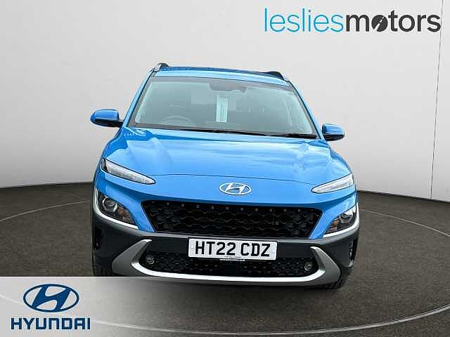 Hyundai KONA 1.6 GDi Hybrid Premium 5dr DCT lagoon blue