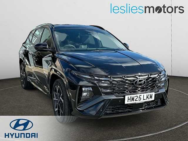 Hyundai TUCSON 1.6T N Line 5dr panther black