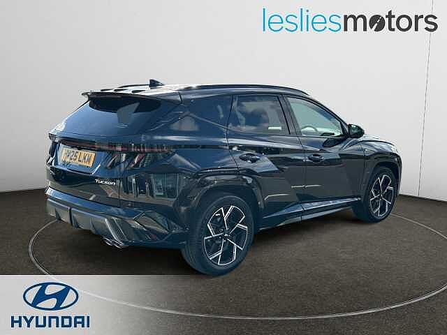 Hyundai TUCSON 1.6T N Line 5dr panther black