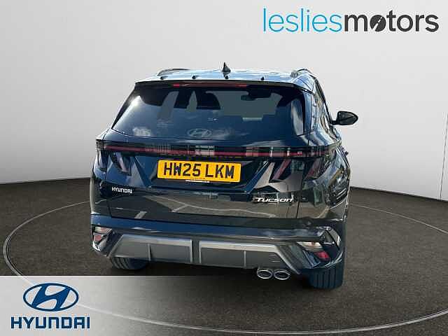 Hyundai TUCSON 1.6T N Line 5dr panther black