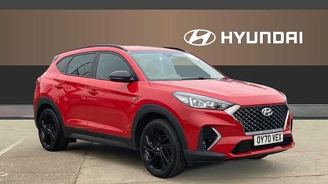 Hyundai TUCSON 1.6 TGDi 177 N Line 5dr 2WD DCT Petrol Estate Red