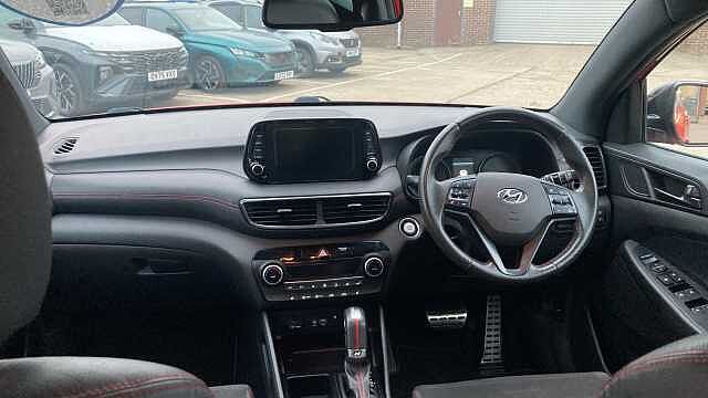 Hyundai TUCSON 1.6 TGDi 177 N Line 5dr 2WD DCT Petrol Estate Red
