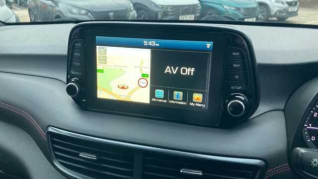 Hyundai TUCSON 1.6 TGDi 177 N Line 5dr 2WD DCT Petrol Estate Red