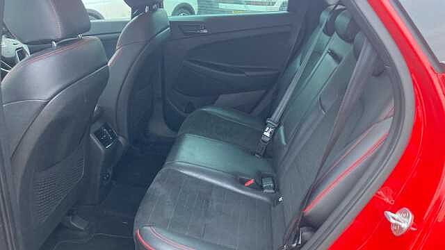 Hyundai TUCSON 1.6 TGDi 177 N Line 5dr 2WD DCT Petrol Estate Red