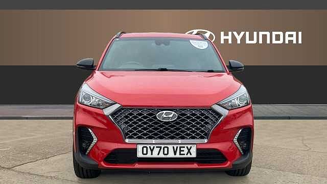 Hyundai TUCSON 1.6 TGDi 177 N Line 5dr 2WD DCT Petrol Estate Red