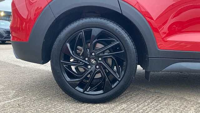 Hyundai TUCSON 1.6 TGDi 177 N Line 5dr 2WD DCT Petrol Estate Red