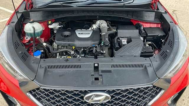 Hyundai TUCSON 1.6 TGDi 177 N Line 5dr 2WD DCT Petrol Estate Red