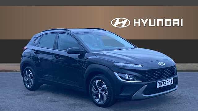 Hyundai KONA 1.6 GDi Hybrid SE Connect 5dr DCT Hybrid Hatchback Black