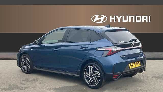 Hyundai I20 1.0T GDi N Line S 5dr DCT Petrol Hatchback Pearl - Vibrant Blue