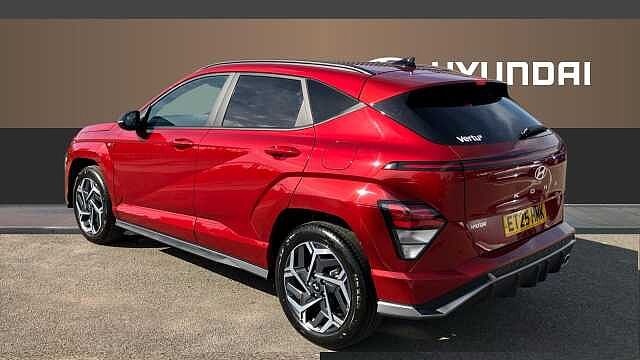 Hyundai KONA 1.6T 138 N Line 5dr Petrol Hatchback Red