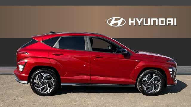 Hyundai KONA 1.6T 138 N Line 5dr Petrol Hatchback Red