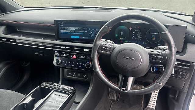 Hyundai TUCSON 1.6T Hybrid N Line 5dr Auto Hybrid Estate White