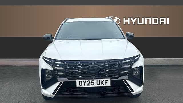 Hyundai TUCSON 1.6T Hybrid N Line 5dr Auto Hybrid Estate White