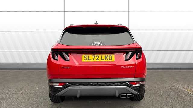Hyundai TUCSON 1.6 TGDi 48V MHD Premium 5dr 2WD DCT Petrol Estate Red