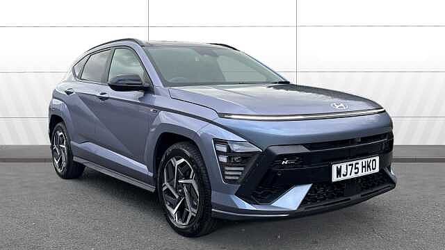 Hyundai KONA 1.6T N Line S 5dr DCT [Lux Pack] Petrol Hatchback Pearl - Meta Blue