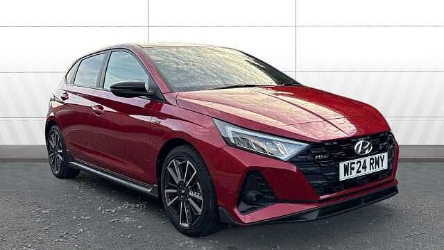 Hyundai I20 1.0T GDi 48V MHD 120 N Line 5dr DCT Petrol Hatchback Red