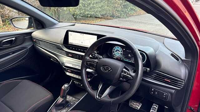 Hyundai I20 1.0T GDi 48V MHD 120 N Line 5dr DCT Petrol Hatchback Red