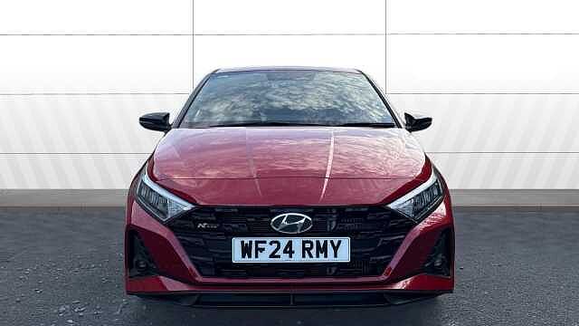 Hyundai I20 1.0T GDi 48V MHD 120 N Line 5dr DCT Petrol Hatchback Red