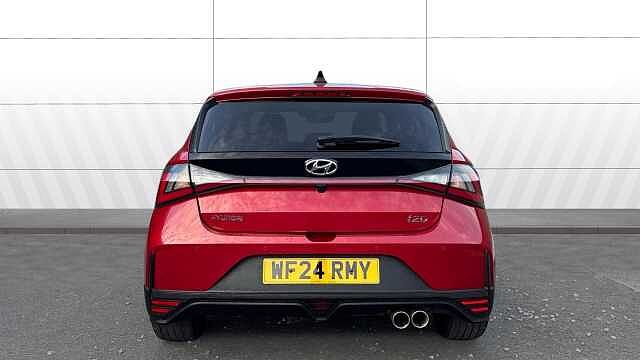 Hyundai I20 1.0T GDi 48V MHD 120 N Line 5dr DCT Petrol Hatchback Red