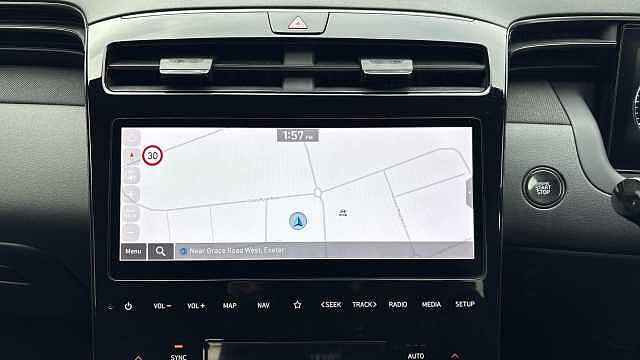 Hyundai TUCSON 1.6 TGDi Hybrid 230 N Line 5dr 2WD Auto Hybrid Estate Grey