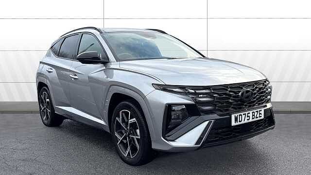 Hyundai TUCSON 1.6T Plug-in Hybrid N Line S 5dr Auto Estate Shimmering Silver - Metallic