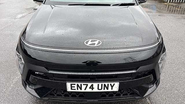 Hyundai KONA 1.6 Hybrid 129 N Line S 5dr DCT Hybrid Hatchback Black
