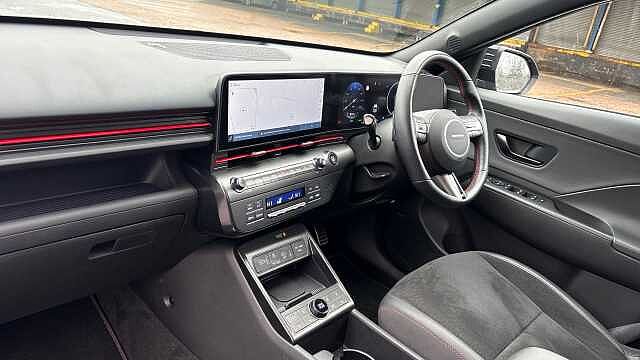 Hyundai KONA 1.6 Hybrid 129 N Line S 5dr DCT Hybrid Hatchback Black