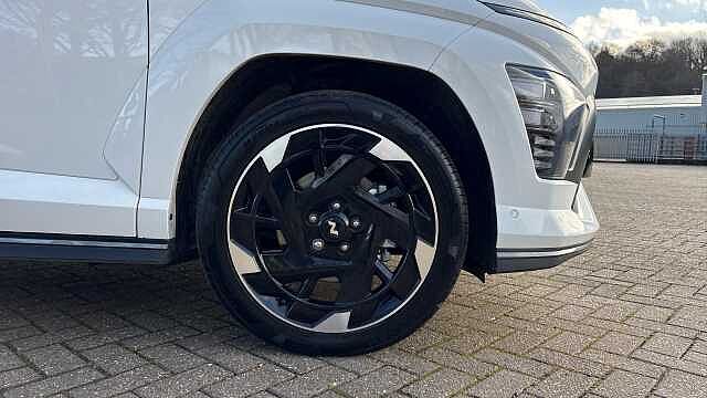 Hyundai KONA 160kW N Line S 65kWh 5dr Auto Electric Hatchback White