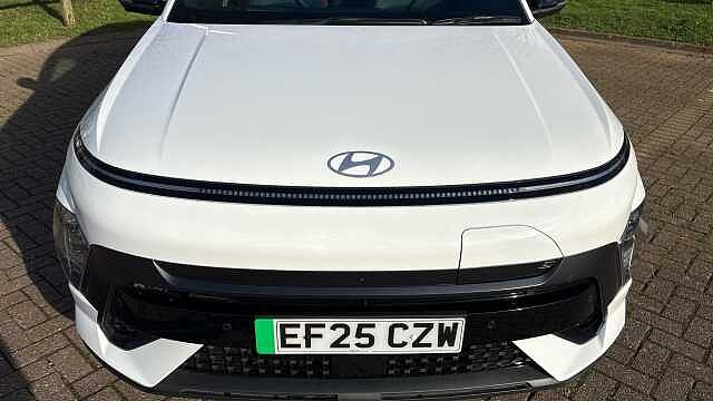 Hyundai KONA 160kW N Line S 65kWh 5dr Auto Electric Hatchback White