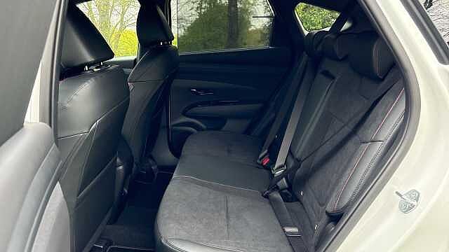 Hyundai TUCSON 1.6T 239 Hybrid N Line 5dr Auto Hybrid Estate White