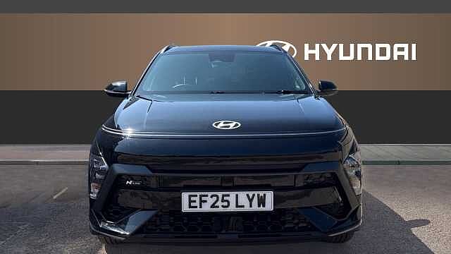 Hyundai KONA 1.6 Hybrid 129 N Line 5dr DCT Hybrid Hatchback Black