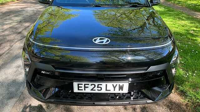 Hyundai KONA 1.6 Hybrid 129 N Line 5dr DCT Hybrid Hatchback Black
