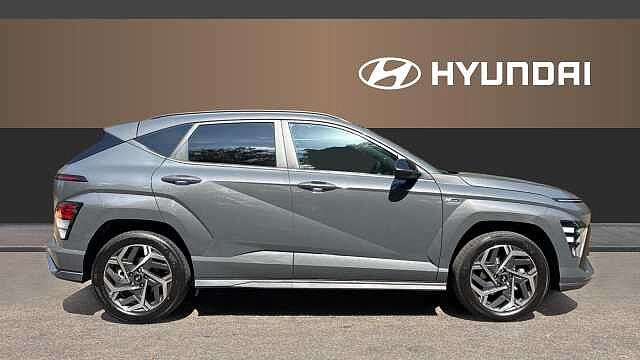 Hyundai KONA 1.6 Hybrid 129 N Line 5dr DCT Hybrid Hatchback Grey
