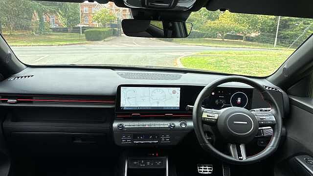 Hyundai KONA 1.6 Hybrid 129 N Line 5dr DCT Hybrid Hatchback Black