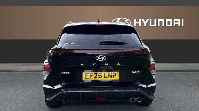 Hyundai KONA 1.6 Hybrid 129 N Line 5dr DCT Hybrid Hatchback Black